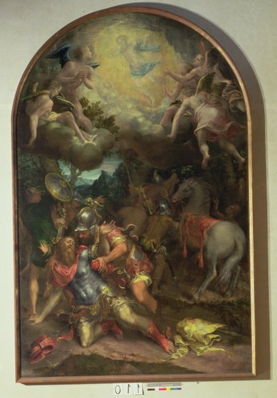 Die Bekehrung des Heiligen Paulus von Girolamo Mazzola Bedoli